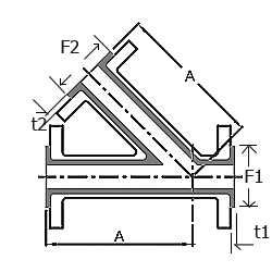 PTFE Teflon Lined Lateral Tee